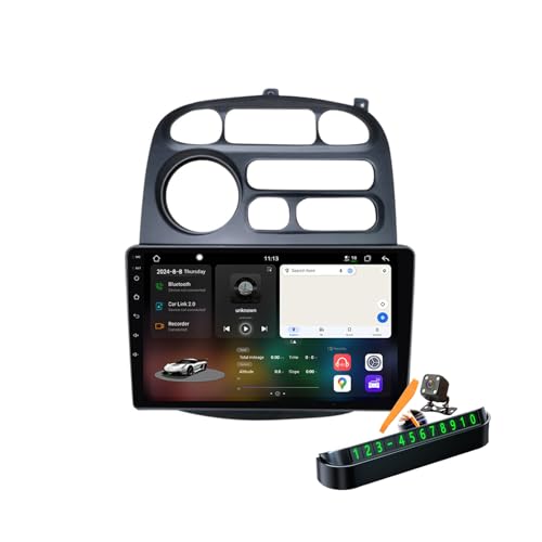 Autoradio Android 14.0 connecté pour voyager sereinement en famille avec le GPS 9''