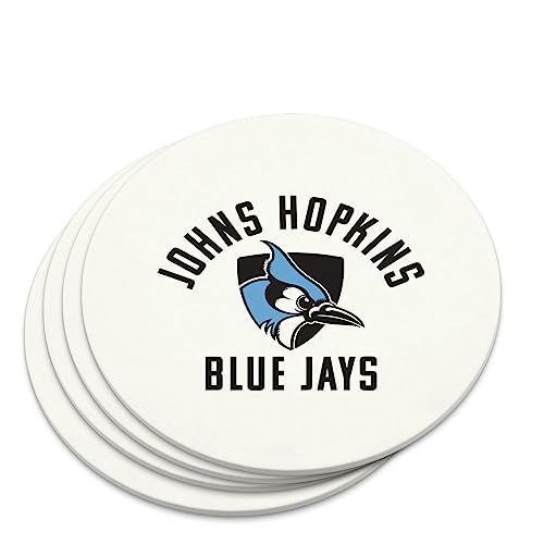Johns Hopkins University Blue Jays Logo Novelty Coaster Set