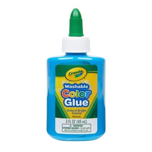 Crayola Pacific Blue Washable Color Glue