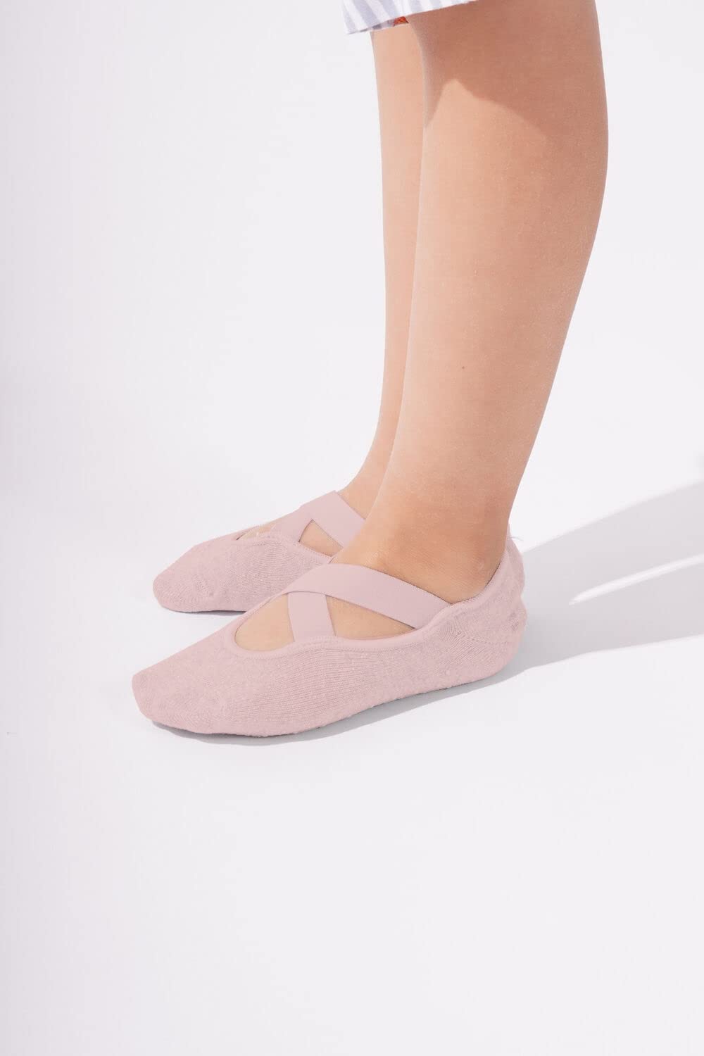 Melankoli Calcetines antideslizantes para niñas de 6 a 8 años, para pilates, yoga, baile, ballet, etc