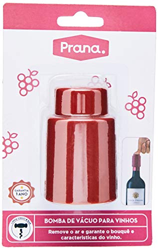 Bomba de Vácuo para Vinhos Prana Vinho