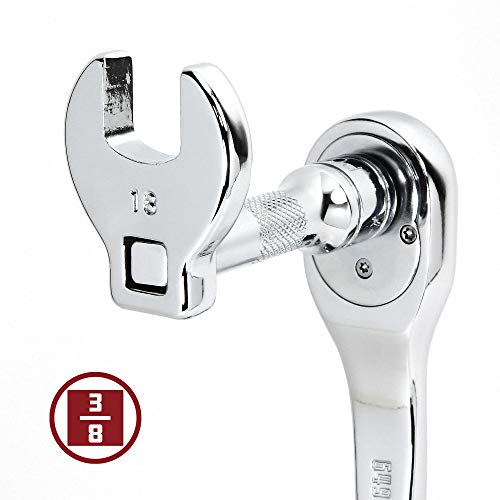 10 Piece 3/8 Inch Drive Sae And Metric Crowfoot Wrench Set #TOP3