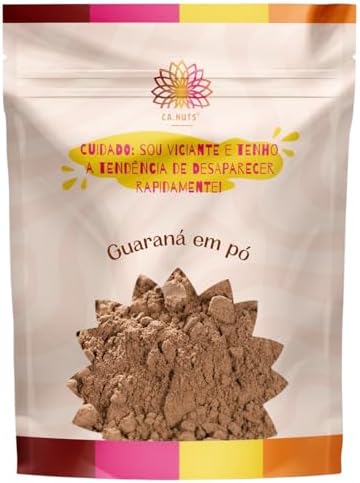 Guaraná em Pó Puro Premium | Marca Ca.Nuts | Fonte de Cafeína (1 ...