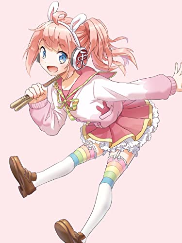 ひなビタ 芽兎めう コスプレウィッグ+靴下