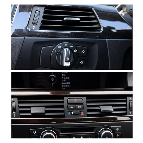 Paletas de salida de ventilación de aire acondicionado para BMW E90, control preciso de flujo 5