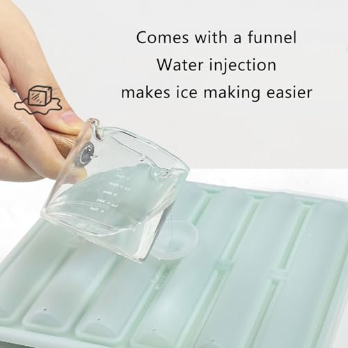 Molde para cubitos de hielo de silicona grado alimenticio 2 piezas miniatura 7