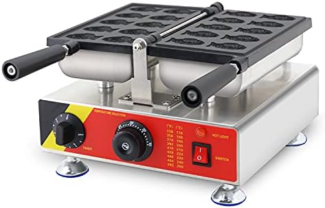 Miniatura 5 de Generic Uso Comercial Antiadherente 110v 220v Eléctrico 10pcs Mini Pequeño Goldfish Waffle Baker Taiyaki Maker Machine