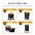 16 inch Vertical Charcoal Smoker, Mini BBQ Grill, Fire Pit, 3-in-1 with Built-in Thermometer, Adjustable Air Vent, Idea for Parties, Backyard, Patio, Camping
