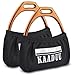 KAADUU Horse Riding Stirrups, Safety Stirrup, Stainless Steel English Riding Protection Saddle, Knee Ankle Stress Pain Relief, 1 Pair 4.75