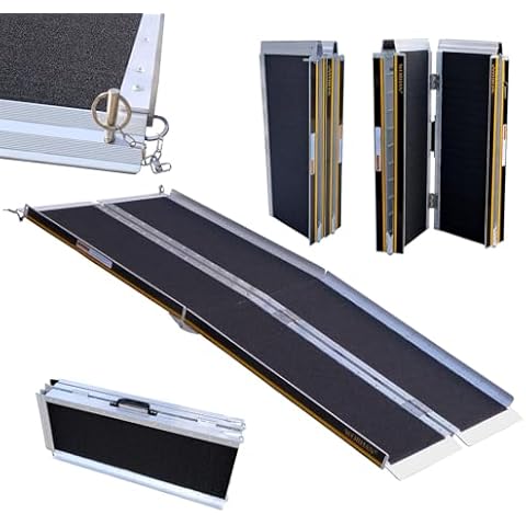 WORHAN 5 ft Aluminum Wheelchair Ramp Cover
