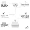 VivaComfort Digital Medical Scale for Body Weight, 660 LBs Weight Capacity Digital Medical Grade Doctor Scale, Professional Height and Weight Physician Scale