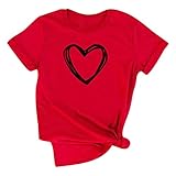 Amlaiworld Damen Bluse, Kurzarm Katze gedruckt O-Ausschnitt Tops Tee T-Shirt