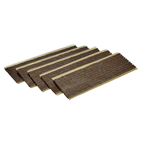 Image of TS-235C50 Flat Tire Puncture Repair Plug Insert 50PCS 1 /8 inch x 8 inch Brown Tire Repair Strips Tire Repair Strings for Auto,Off-Road Car,SUV,Truck, Bike