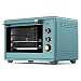 Elektryczny Piekarnik Stołowy 1800 W Piec Do Pizzy, Mini Piekarnik, Elementy Grzewcze Ze Stali Nierdzewnej, Wyjmowana Taca Na Okruchy, Zakres Temperatur 28~230 ℃ (Kolor: Zielony) (Zielony) (Niebies