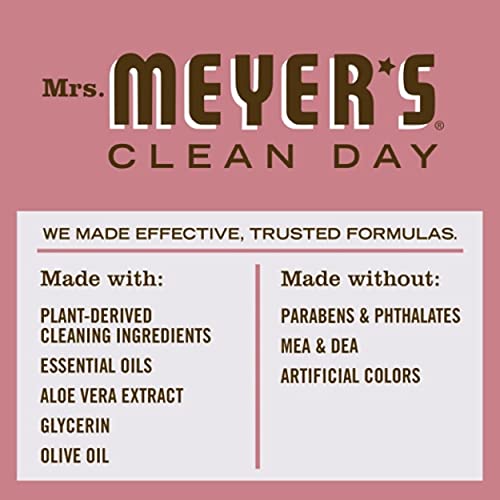 Mrs. Meyer's Hand Soap, Made With Essential Oils, Biodegradable Formula, Rosemary, 12.5 Fl. Oz - Pack Of 3 #TOP4