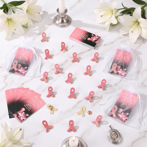 Image of Unittype 60 Set Funeral Ribbon Pins Awareness Lapel Pin