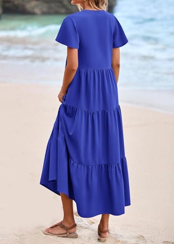 Image of KIRUNDO Summer Maxi Dresses for Women 2026