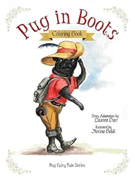 Paperback Pug In Boots - Coloring Book