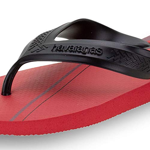 Chinelo Top Max Basic, Havaianas, Masculino, Vermelho Rubi, 45/46