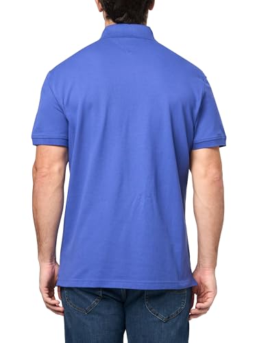 Image of Tommy Hilfiger Men's Short Sleeve Polo Shirts in Classic Fit with Stretch and Organic Pique Cotton
