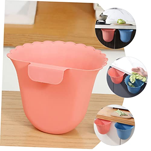 Cabilock paquete de 6 canecas de basura para cocina colgantes miniatura 3