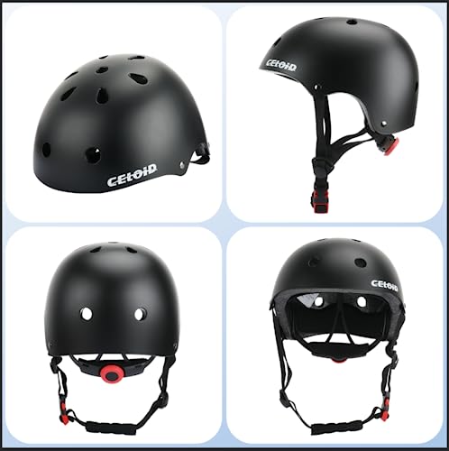 Image of Kids Bike Helmet,Toddler Skateboard Helmets for Ages 2-3-5-8-14 Years Boys Girls，Adjustable Multi-Sport Bicycle Skateboarding Football Roller Skating Scooter Rollerblade Balance Bike Helmet