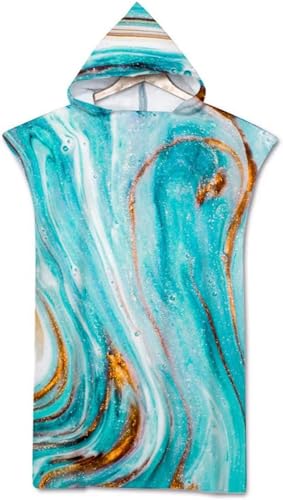 Surwin Hooded Changing Robe Adult Surf Poncho Towel