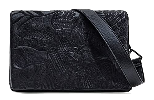 Desigual Women's Bag_Alpha Dortmund Flap 2000 Black