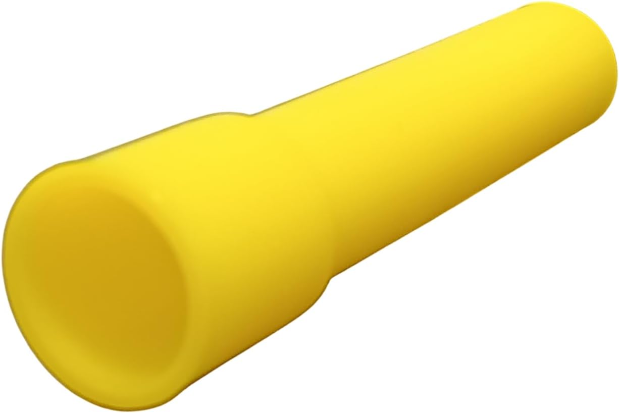 OCS Parts CA-1037-3Y Replacement 3-Inch Yellow Extension Tube | Replaces the 3375001948 Wilbur Curtis Yellow Extention Tube for PCGT and Cafe Series Coffee Brewering and Cappuccino Systems