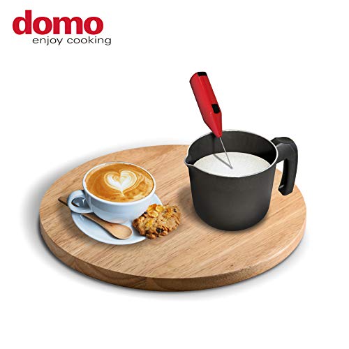 Foto von Domo Enjoy Cooking - Milchkessel mit Milchaufschäumer, antihaftbeschichtet, Durchmesser 12 cm