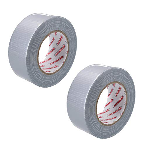 Ruban adhésif résistant argenté 50mm x 50m lot de 2 rouleaux étanches