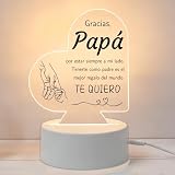 Karyllena Regalos Papa, Regalo Cumpleaños Papa, Luz Nocturna para Papá, Dia del Padre Regalo Original, Detalle para Papá, Ideas Regalos para Padres Cumpleaños Navidad Día del Padre Los Reyes Pascua