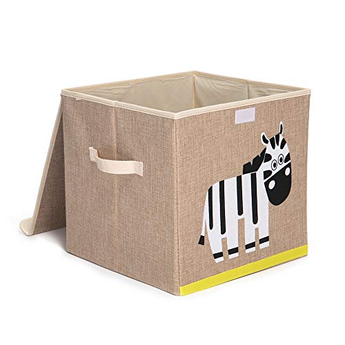 Caixa Organizadora Infantil Quarto Bebê Criança estampa:zebra
