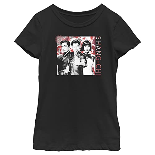 T-Shirt Fille Marvel Groupe Familial avec impression haute qualité