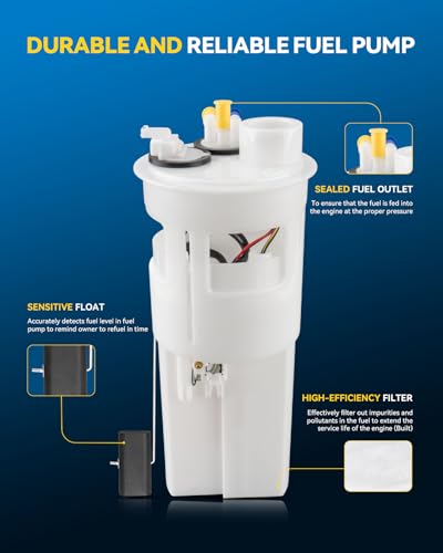 Image of PHILTOP Electric Fuel Pump Assembly FG0372 Fit for Dodge D150, Dodge W250