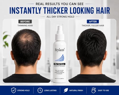 Hair Fiber Hold Spray 115 ml para fijar fibras capilares miniatura 4