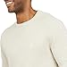 Chaps Men's Classic Fit Long Sleeve Cotton Jersey Midweight Crewneck Sweater, Oatmeal Heather, X-Large