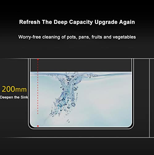 Acier inoxydable argenté 304 d'exception pour ce bar double cuve haut de gamme