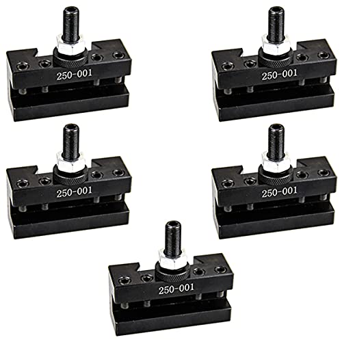 All Industrial 5 Pack OXA #1 Quick Change Turning & Facing Lathe Tool Holders