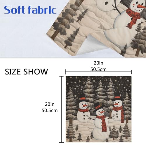 Servilletas de Tela Navidad Multicolor Pack 6 miniatura 6