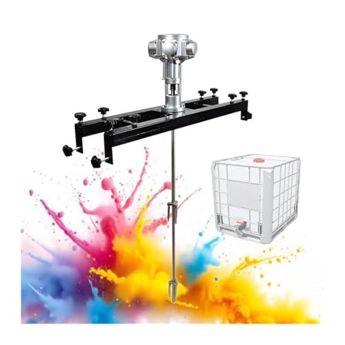 Agitador de aire, máquina mezcladora de tanque, RPM sin carga: 2500 RPM, 1800 RPM, 1000 RPM, mezclador de soporte neumático, agitación de pintura(Large5cylinders)