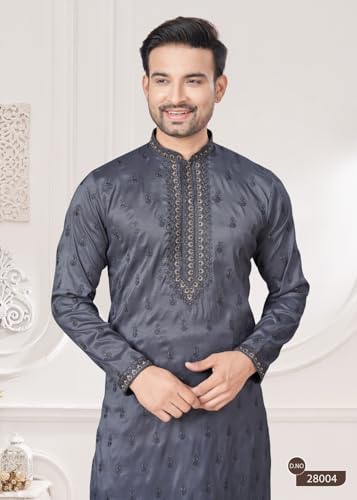 Pyjama Kurta 10646 en soie contre la chaleur et les irritations - 3