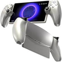 for PS5 Portal Silicone Protective Cover, Soft PS5 Skin Case for PlayStation Portal 2023 Remote Player, Silicone Case Anti-Slip Accessories Skin - White