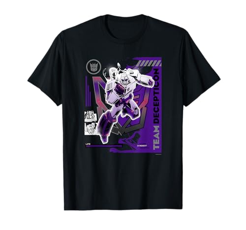 Image of Transformers Generations Megatron Team Decepticon T-Shirt