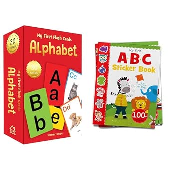 First Flash Card My First Flash Cards Alphabet : 30 Early Learning Flash Cards for Kids ...