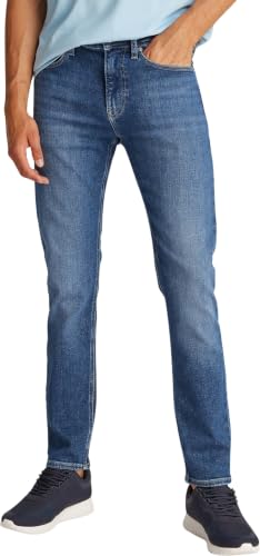 Calvin Klein Herren Jeans Hose Skinny mit Stretch, Blau (Denim Medium), 29W/34L – Ansicht 1