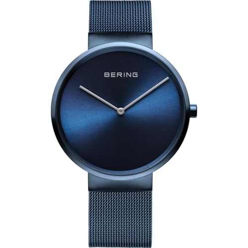 BERING Unisex Uhr Quarz Movement - Classic Collection mit Edelstahl und Saphirglas 14539-397 - 5 ATM