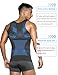 Arjen Kroos Compression Shirts for Men Body Shaper Slimming Tank Top Undershirts Gym Gear Shapewear 4 Pack