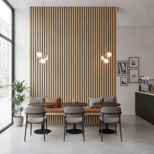 Image of Peel and Stick Wood Grating Stripe Wallpaper Self Adhesive Faux Wood Contact Paper PVC Vinyl Waterproof Removable Wall Paper for Home Decor (45x300cm, Wood E)
