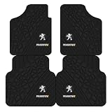 GVCIUSM 4 Pièces Haute Qualité Tapis Sol pour Peugeot 308 CC 2009 2016 Avant et Arrière Antidèrapant Talonnette Renforcé Accessoires Voiture Cadeau